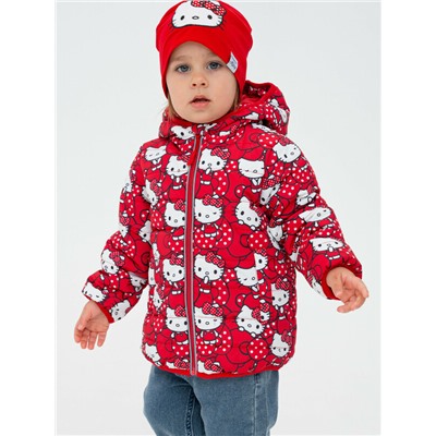 Куртка детская текстильная с полиуретановым покрытием для девочек