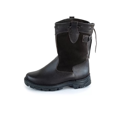 Сапоги мужские Барс, коричневые, на литой подошве