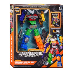 Робот трансформирующийся в автотранспорт, в коробке