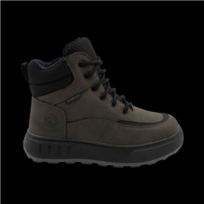 Ботинки зимние на меху С2429 зеленые