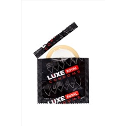 Текстурированные презервативы LUXE Royal Exotica - 3 шт.