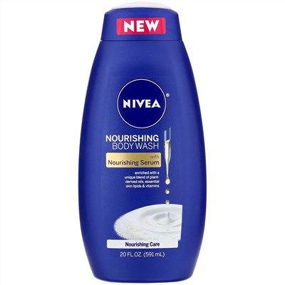 Nivea, Питательный гель для душа, 591 мл (20 жидк. унций)