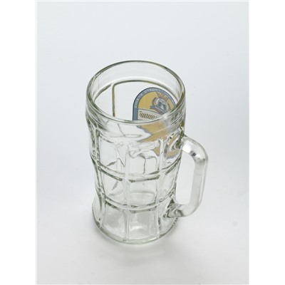 Кружка пивная стеклянная «Настоящий мужчина», 500 мл