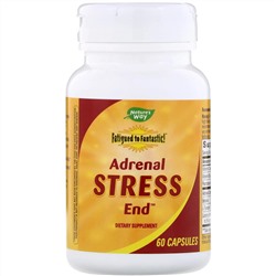 Nature's Way, Fatigued to Fantastic!, Adrenal Stress End, 60 капсул