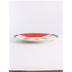 Тарелка новогодняя плоская «Пингвиненок», d=20 см