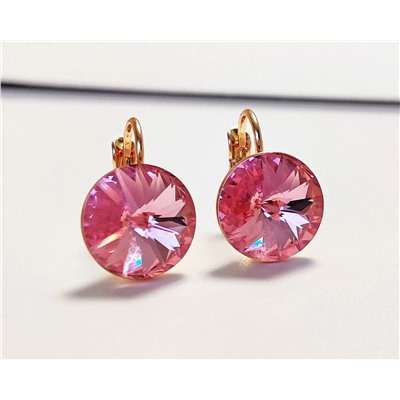 Серьги с кристаллами Swarovski