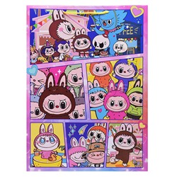 Пакет "Веселый монстрик" XL, 33,5х45х10 см,