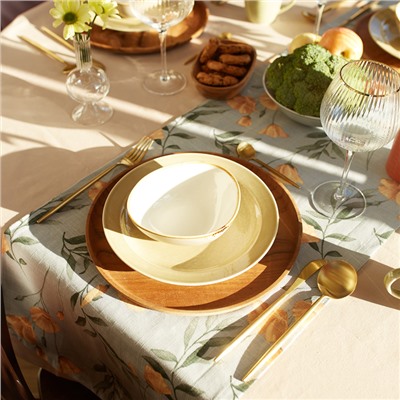 Дорожка Этель Yellow poppies 40×149 см, 100% хлопок, репс 210 г/м²