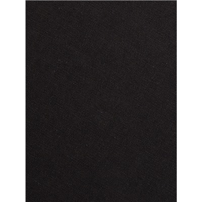 Простыня на резинке 1.5-спальная «Этель», 140×200+25 см, чёрная, поплин