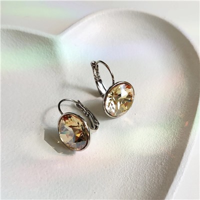 Серьги с кристаллами Swarovski