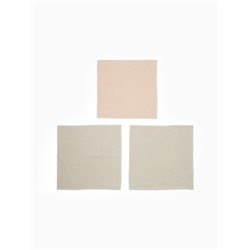 Набор махровых полотенец Этель Wonderland 30х30 см-3шт, 340гр/м2, 100% хлопок