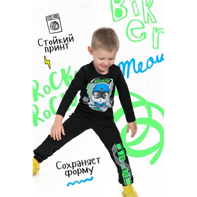 Джемпер МотоКот детский (Черный)