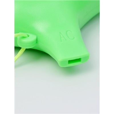 Окарина Music Life 12 отверстий, зелёная, 15.5×10×4.3 см