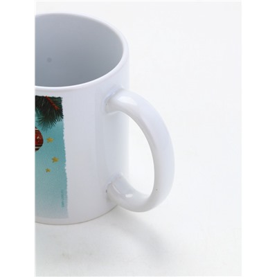 Кружка новогодняя керамическая «Приятных сюрпризов!», лошадь, 320 мл