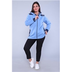 Толстовка 52223 (Голубой)