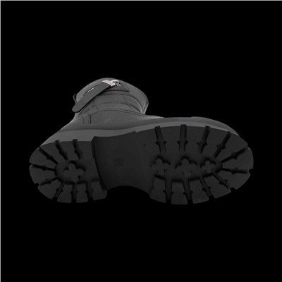 Сапоги на меху GW17-1 черные п/п