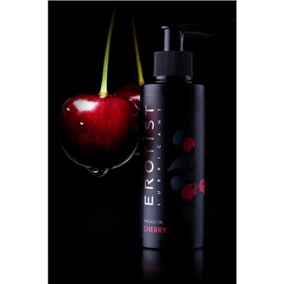 Массажное масло Erotist Cherry с ароматом вишни - 150 мл.