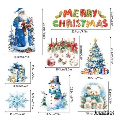 Наклейки 9листов