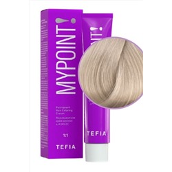 TEFIA Mypoint 10.81 Гель-краска для волос тон в тон / Экстра светлый блондин коричнево-пепельный, безаммиачная, 60 мл KRISTALLER, 1123807