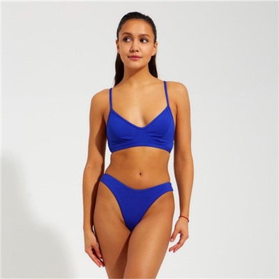 Купальник раздельный бельевой женский MINAKU, размер 42, синий