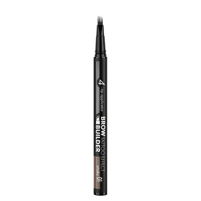 Маркер для бровей c эффектом микроблейдинга BROW BUILDER TATTOO EFFECT 01 Smoky