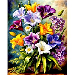 Алмазная мозаика 50*40 см с подрамником
