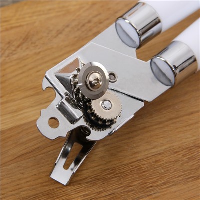 Нож консервный Доляна «Скина», 22.5 см, цвет белый