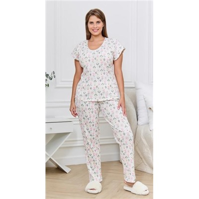 Пижама Мэри-2 (Молочный)