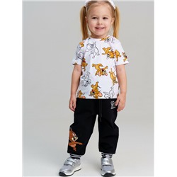 Фуфайка детская трикотажная для девочек (футболка)