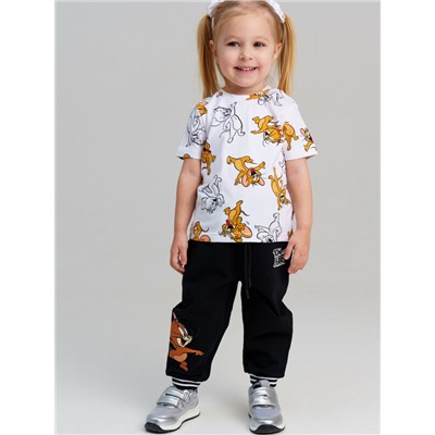 Фуфайка детская трикотажная для девочек (футболка)