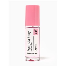 Туалетная вода женская с феромонами Formula Sexy collection Crystal W118, 30 мл