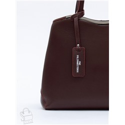 Сумка женская кожаная 9844Y d.purple Polina&Eiterou  в Новосибирске