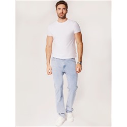 Футболка slim fit из премиального хлопка с эластаном