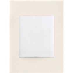 Простыня на резинке 1.5-спальная SL Home Natural color, 140×200+30 см, сатин