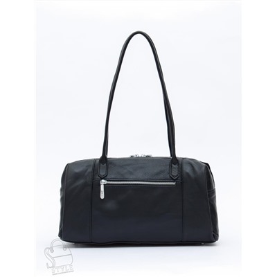 Сумка женская кожаная 98409SP black Velina Fabbiano-Safenta в Новосибирске