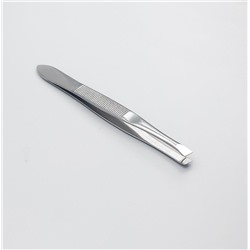 Zinger Пинцет для бровей скошенный / Classic B 164 S SH, ручная заточка, 88-90 мм, серебристый глянцевый 1830