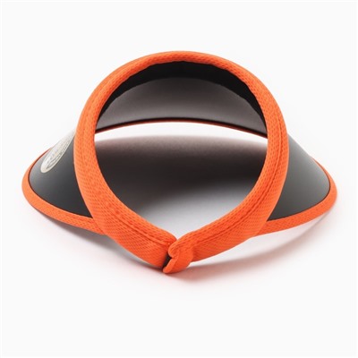 Козырёк от солнца женский MINAKU, оранжевый, размер 58