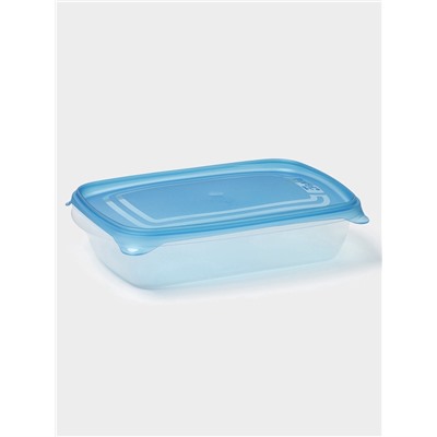 Набор контейнеров для хранения еды Darel plastic «Трио», 3 шт., 700 мл, пластик, прозрачный, крышка МИКС