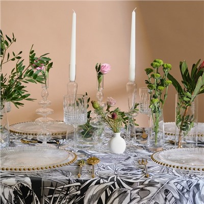 Скатерть «Этель» Palm leaves, 149×110 см, 100% хлопок, саржа 190 г/м²