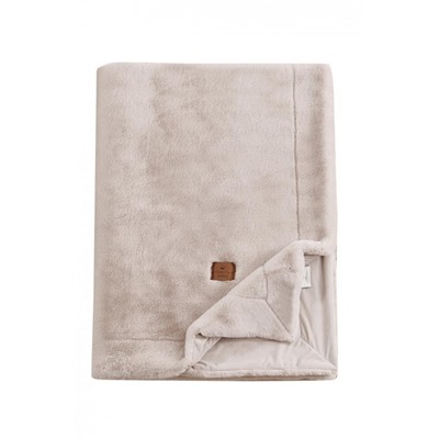 Плед Хексхэм меховой 210*230 (Пломбир)