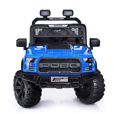 Электромобиль "Круиз" на аккумуляторе, с р/у управлением, в коробке (синий)