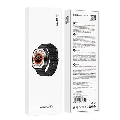 Смарт-часы Hoco Y23 Ultra Smart sports watch (call version) (black) (235985)