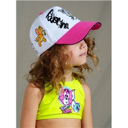 Кепка текстильная для девочек