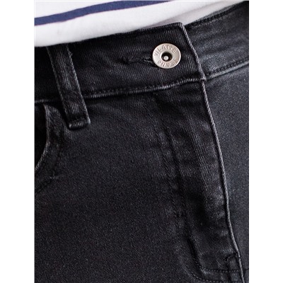 Джинсовая юбка из плотной эластичной джинсы 13OZ.