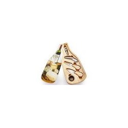 Набор для сыра и вина 7 пр.,34,5*14см (гевея, нжс, керамика)Linea FORMAGGIO 93-FG-S-13