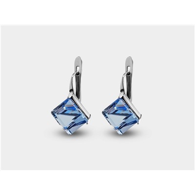 Серьги "Кубик" 8 мм