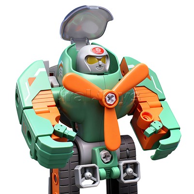 Конструктор "Робот" с отверткой, в коробке