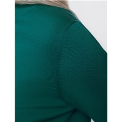 Водолазка тонкой вязки из хлопка с нейлоном