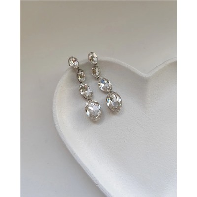 Серьги с кристаллами Swarovski