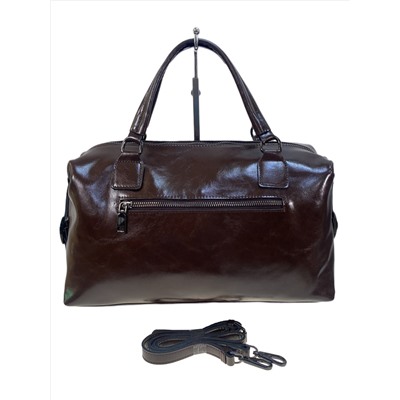 Женская сумка из натуральной кожи, цвет кофе